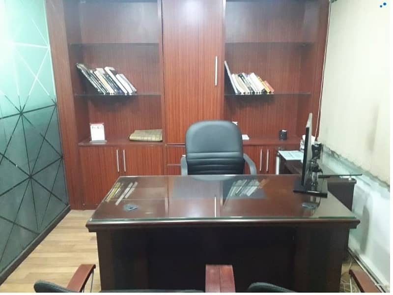 Fully Furnished Area 850 Square Feet Office Available For Rent Real Pictures In Main Boulevard Road Gulberg 3 Lahore 1