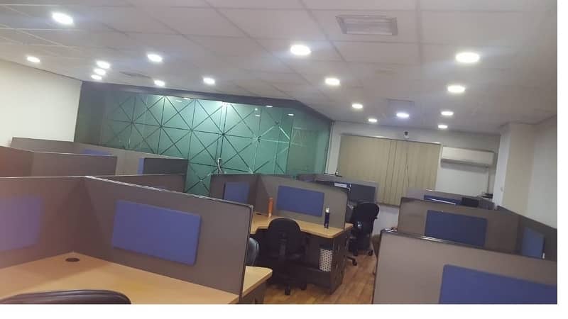 Fully Furnished Area 850 Square Feet Office Available For Rent Real Pictures In Main Boulevard Road Gulberg 3 Lahore 2