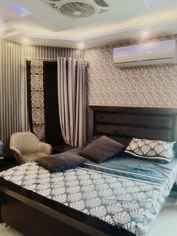 1 Bedroom Furnished Apartment Available For Rent In  Dream Gardens  Defence Road Lahore Opposite Comsats University. 3