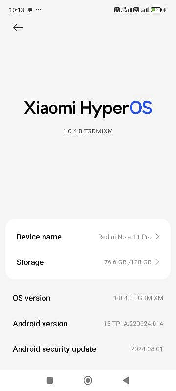 Xiaomi Redmi Not 11 Pro 6