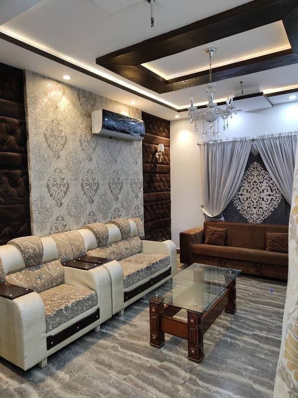 8 Marla Fully Furnished House For Rent in Bahria Town Lahore 0