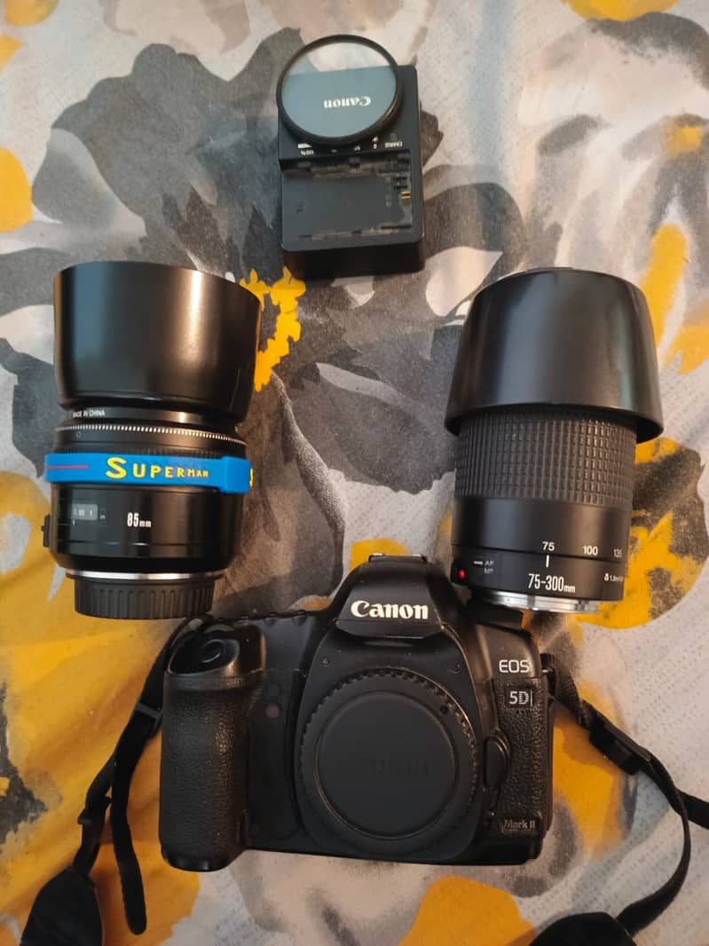 Canon 5D Mark II with Lenses 0