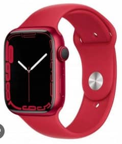 smart watch ws007 red color