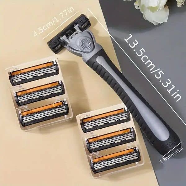 3-Layer Stainless Steel Safety Razor Blades for Men 4