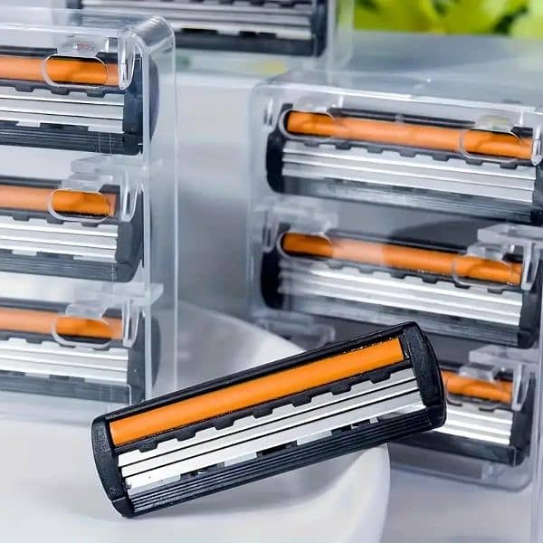 3-Layer Stainless Steel Safety Razor Blades for Men 8