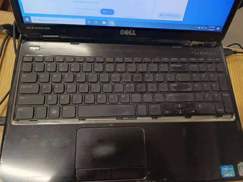 Dell Inspiron N5110 core i3 2nd Generation 6GB Ram 160GB hard 1