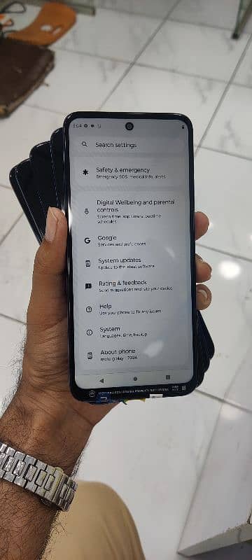 Moto G Play 2024 4+2=6gb/64gb single sim approved quantity available 4