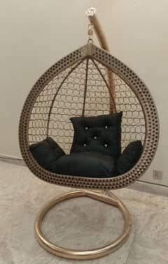 Hanging swing, jhula, jhual stand, swing chair, macrame