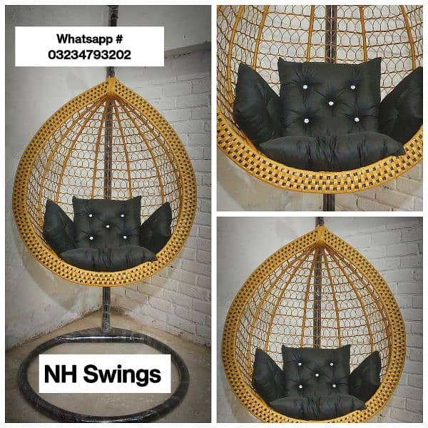 Hanging swing/Swings/Jhula/ outdoor swing/Jhula stand/ Garden swing 6