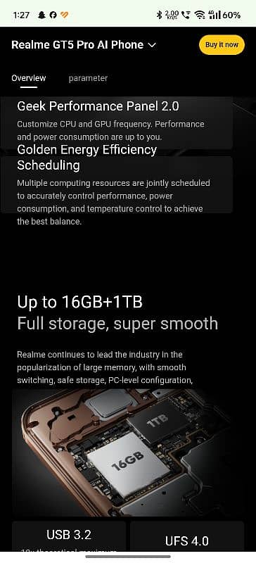 Realme gt5 pro 16gb 1tb 12