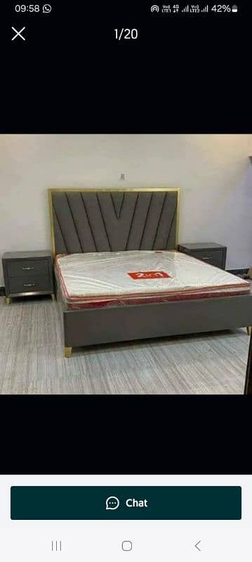 king size bed 50000 Side table 15000 Dressing 25000 4