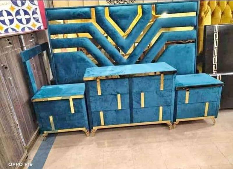 king size bed 50000 Side table 15000 Dressing 25000 13