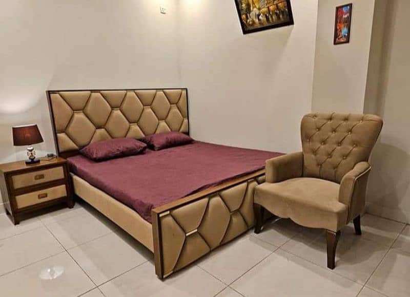 king size bed 50000 Side table 15000 Dressing 25000 14