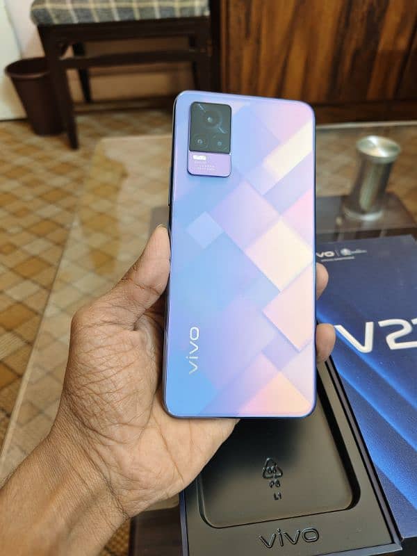 Vivo V21E 8/128 Complete With Box 7