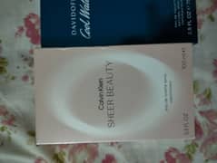 2 diffrent female Calvin Klein Perfume