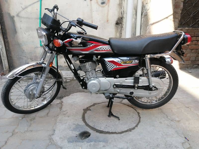 Honda CG125 Model 2023 open invoice 0