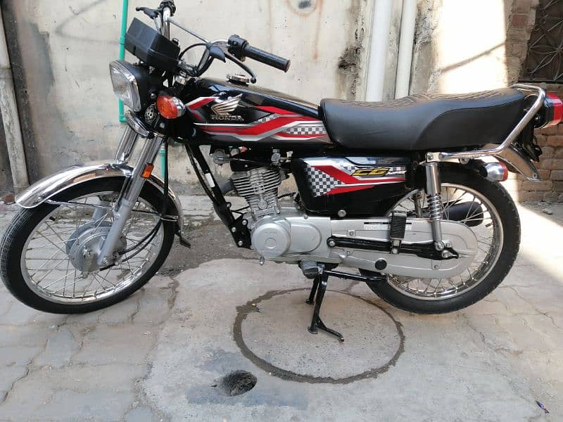 Honda CG125 Model 2023 open invoice 1