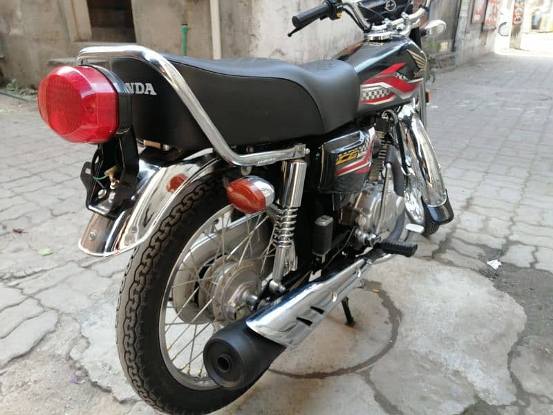 Honda CG125 Model 2023 open invoice 6