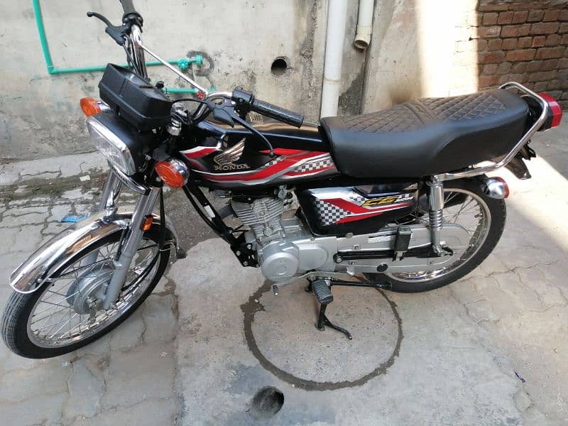 Honda CG125 Model 2023 open invoice 9