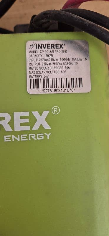 Inverex XP SolarPro 1500 Watts 1