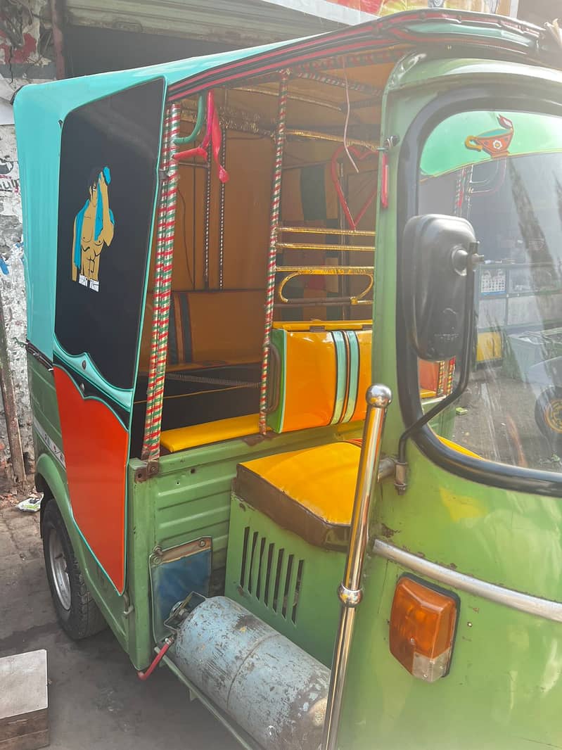 NEW ASIA 2015 MODEL RIKSHAW FOR SALE IN LAHORE 1