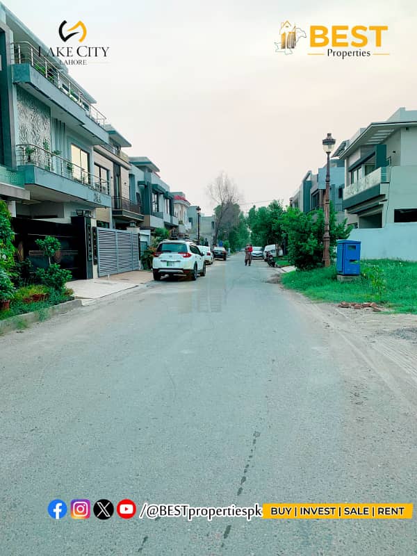 10 Marla Cheapest Plots Near to Main Boulevard in Sector M 2A Lake City Lahore 5