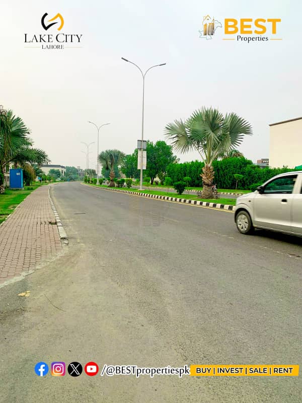 10 Marla Cheapest Plots Near to Main Boulevard in Sector M 2A Lake City Lahore 9