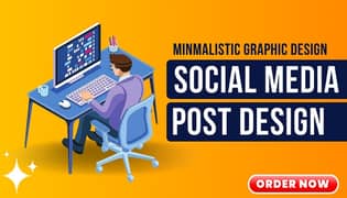 Social Media Post Designer | Minimalistic Graphic Designer