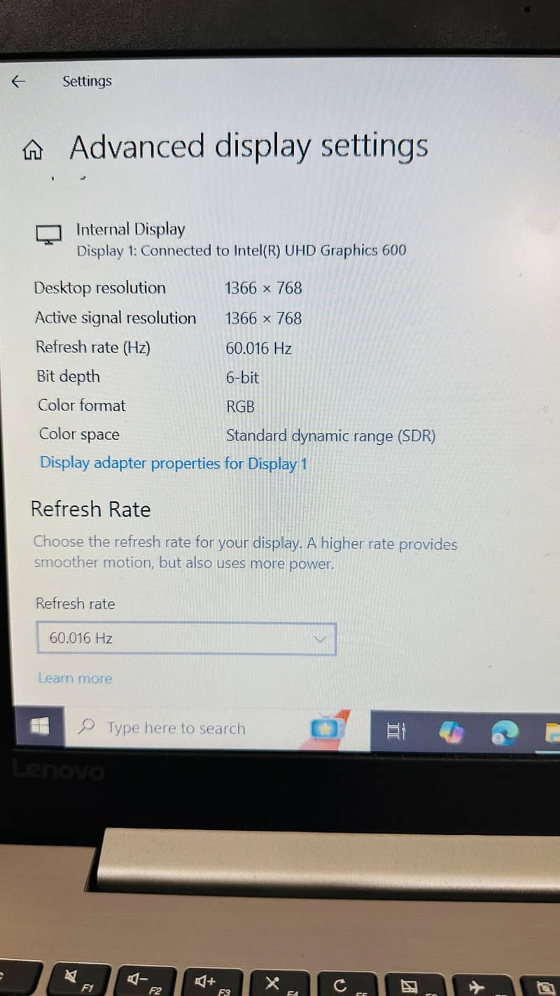 Lenovo Ideapad 330 with Intel Celeron N4000 7