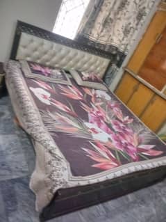 Double Bed for Sale with Mattress