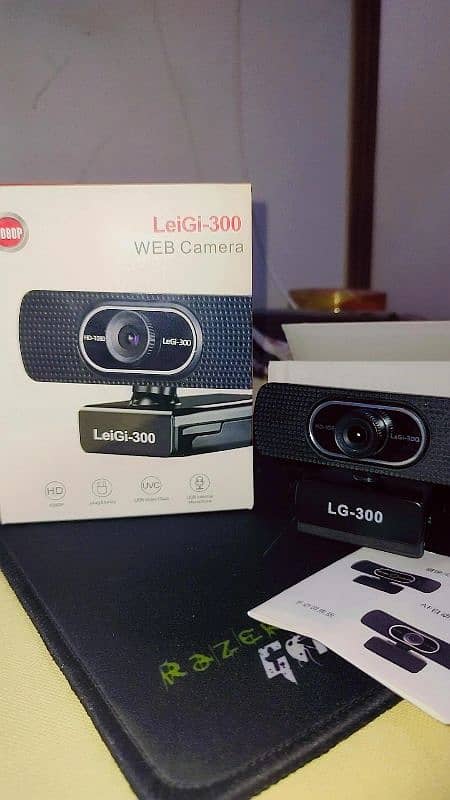 LeiGi-300 Web Camera 1080p 1