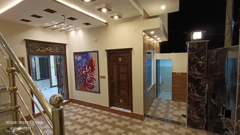 5 Marla Brand New House For Sale In Al Ahamd Gardens GT Road Manawan Lahore 14