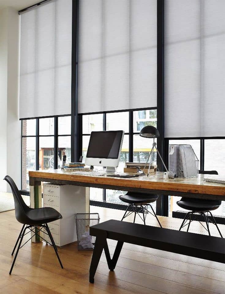 window Blinds Roller blind | Zebra blind | Office blind blinds| Wood 7