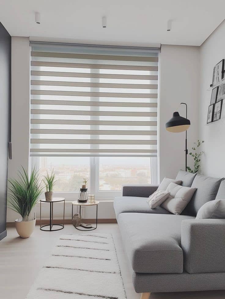 window Blinds Roller blind | Zebra blind | Office blind blinds| Wood 15