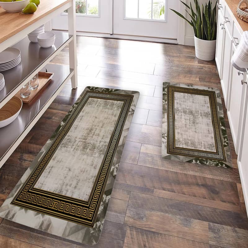 Antislip Absorbent Mat Beautiful Design Kitchen Washroom Wazoo Area 2