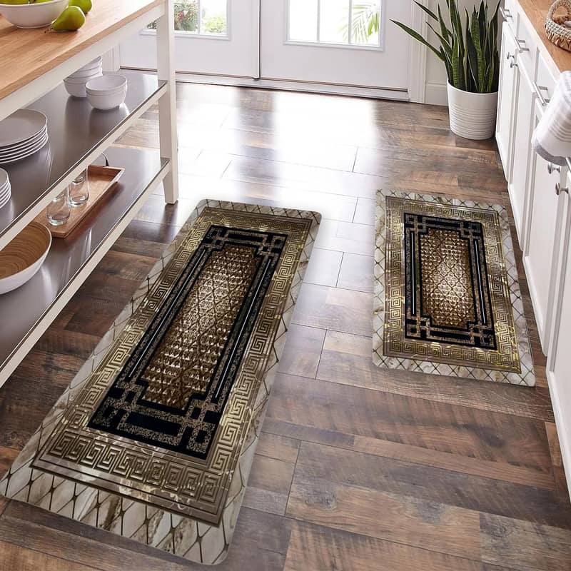 Antislip Absorbent Mat Beautiful Design Kitchen Washroom Wazoo Area 4
