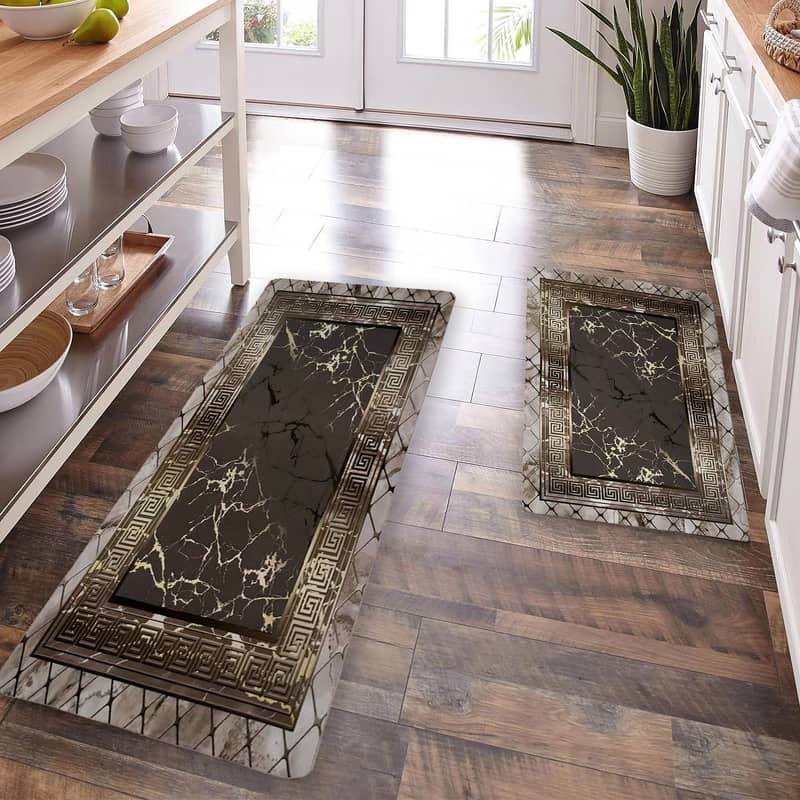 Antislip Absorbent Mat Beautiful Design Kitchen Washroom Wazoo Area 9