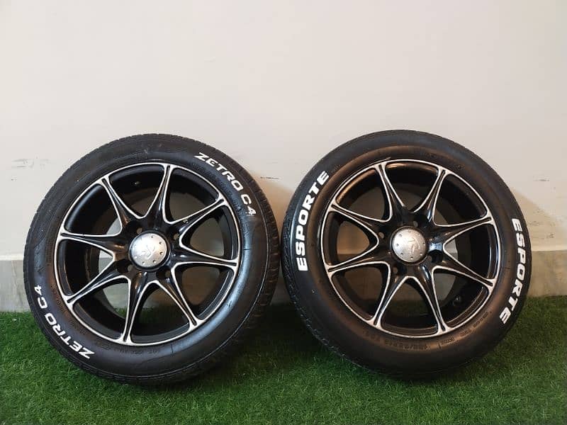 Low profile rim tyre 2