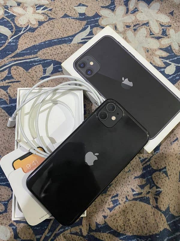 iPhone 11 jv 64 gb with box ( non pta) 0