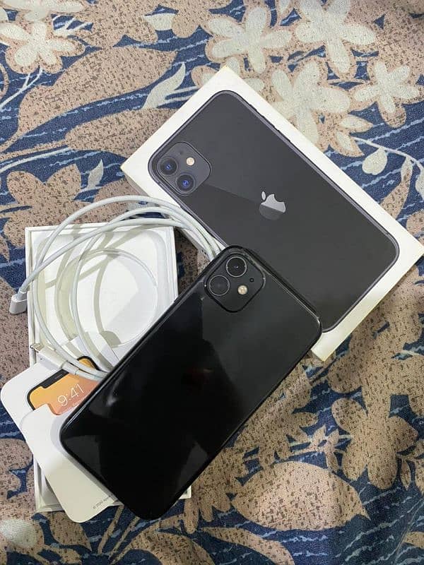 iPhone 11 jv 64 gb with box ( non pta) 1