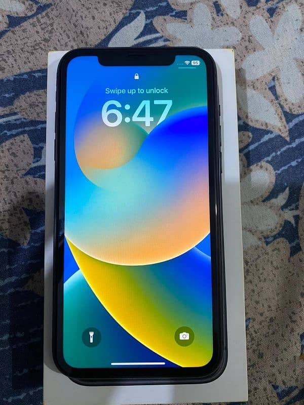 iPhone 11 jv 64 gb with box ( non pta) 2