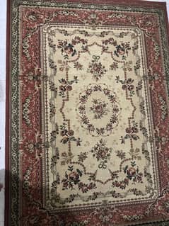 Just like new carpet for sale purchase from saudia size 7-3* 5.  feets