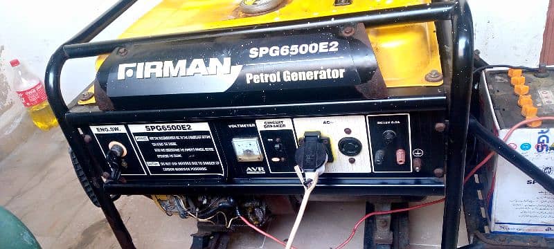 Fireman Generator 5.5 kW Petrol N Gas Generator - SPG6500E2 2