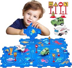 Puzzle Racer Car Track Set,