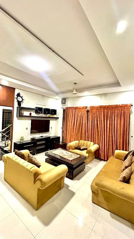 Ten Marla Furnished Upper Portion in Bahria Town Lahore 5