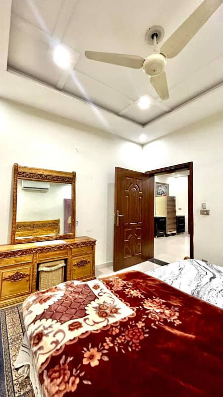 Ten Marla Furnished Upper Portion in Bahria Town Lahore 11