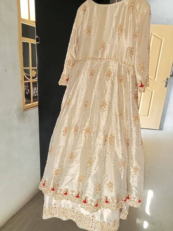 Bridal maxi Bridal dress for nikkah Bridal dress for walima 5