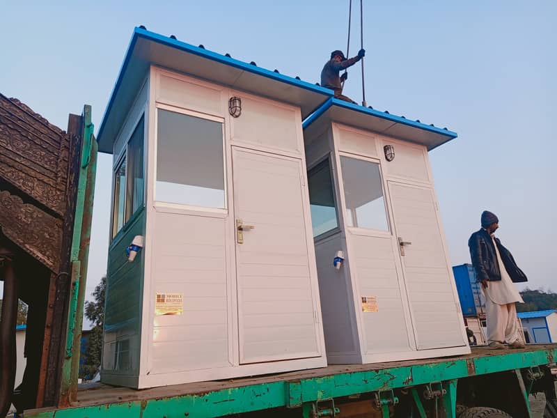 security cabin prefab portable toilet site office container office 11