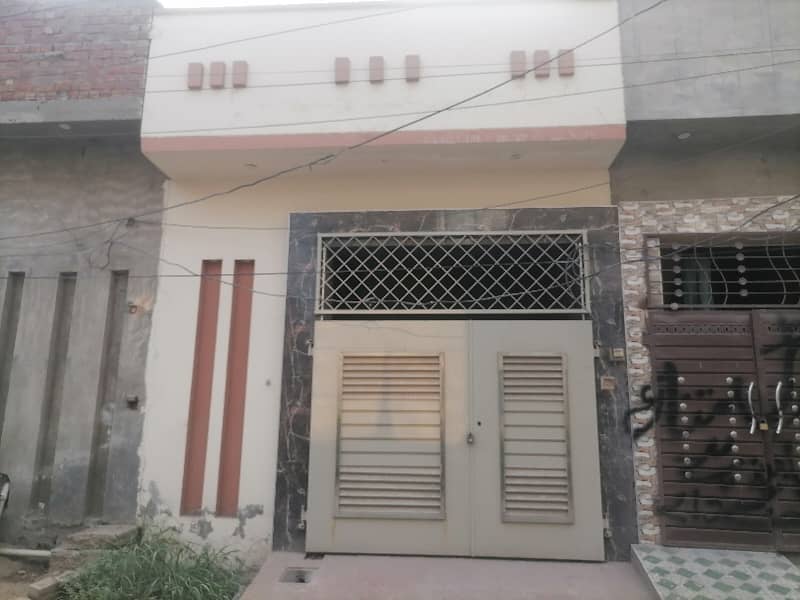 3 Marla House For Sale At Usman Block Lasani Pulli Sargodha Road 0