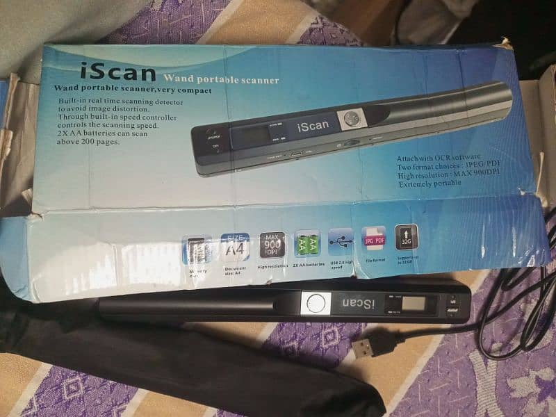 portable scanner I scan new 3